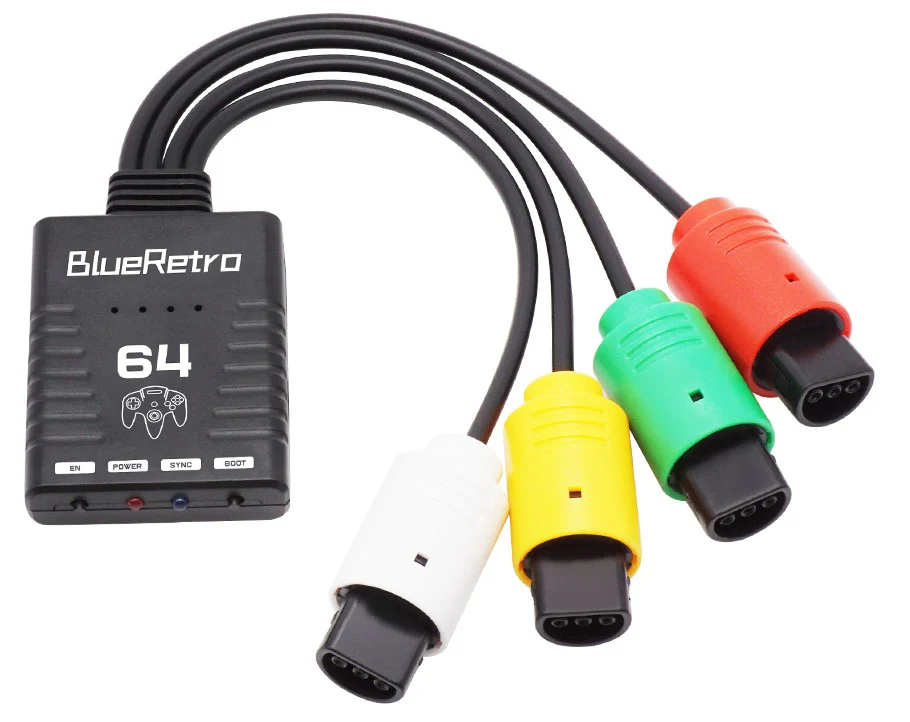 BlueRetro - Manettes Sans-Fil sur Dreamcast - GameCube - Nintendo 64 - SFC - Super Nintendo - SNES - Playstation 1 - Playstation 2 - PSX - Saturn - Xbox via adaptateur Xbox vers PS2 - Image 8