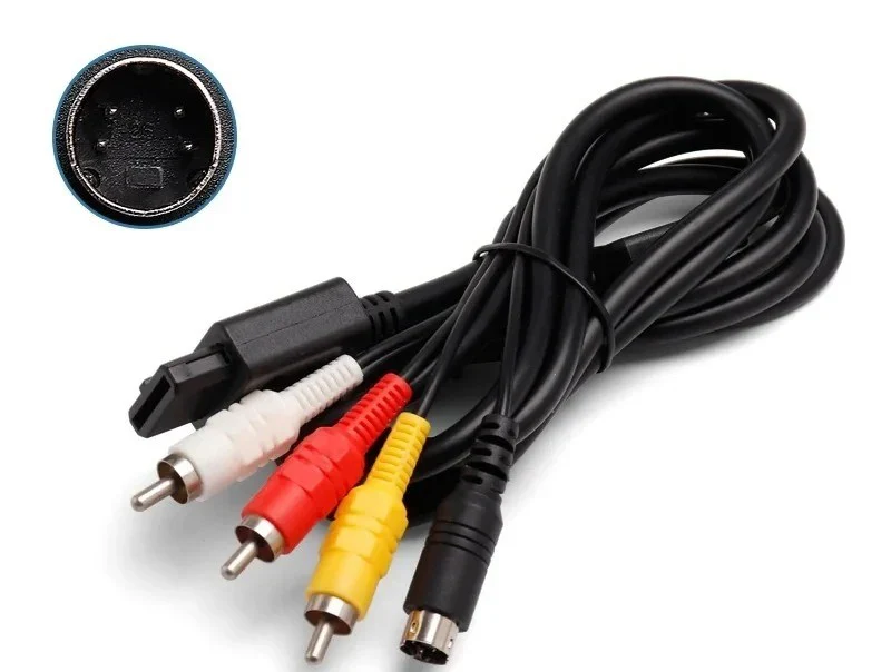 Cùble Vidéo RCA + S-VIDEO - GameCube / Nintendo 64 / Super Nintendo / Super Famicom - Image 3