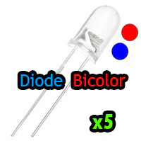 Diodes Bicolor Rouge-Bleu / Diodes 7 Couleurs - Image 3