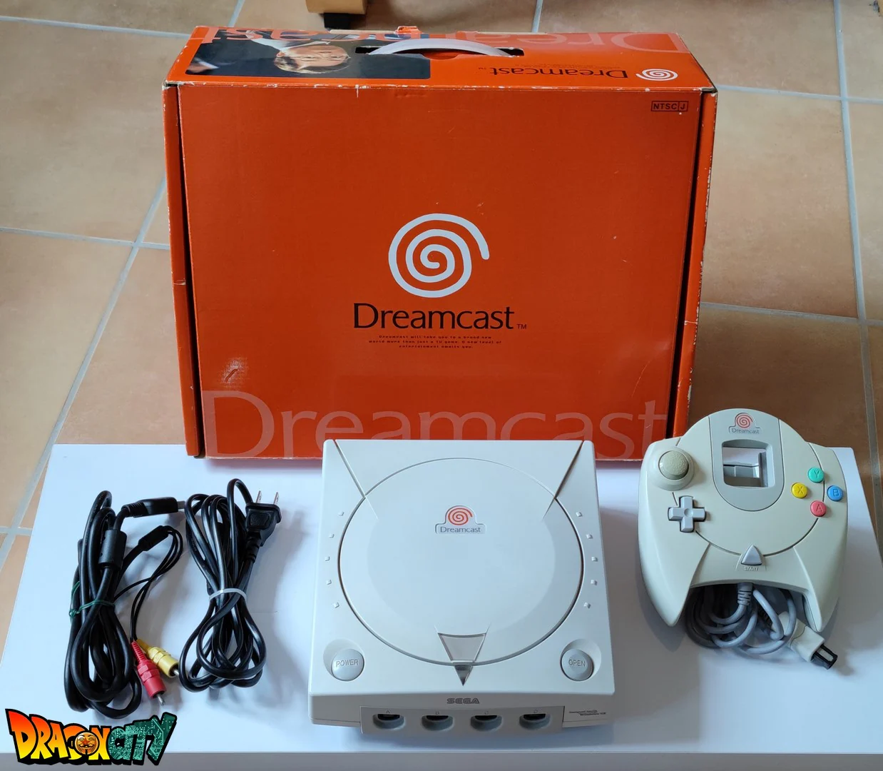 Dreamcast Edition Président Hidekazu Yukawa - VA0 Freezone 60Hz + Boßte + Alimentation 220V + 1 Manette + Notice + Cùble Vidéo + Cùble Alimentation
