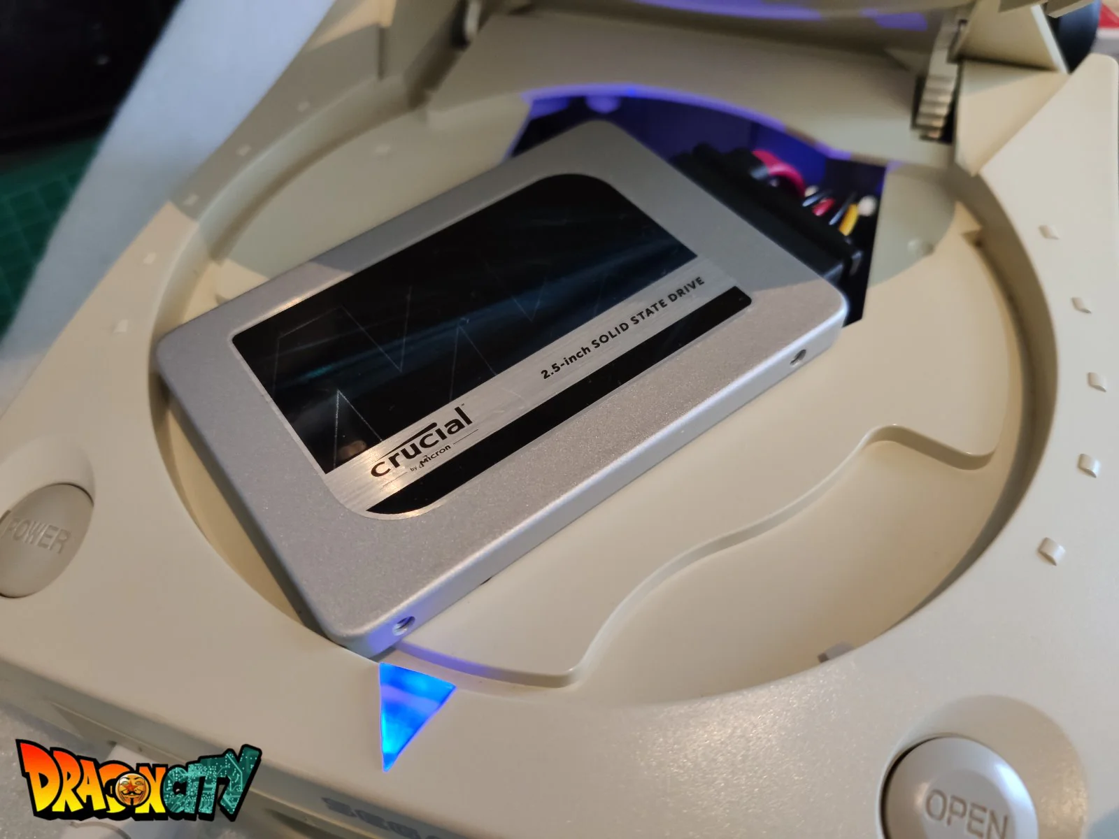 Dreamcast GDROM / GD-SATA / GD-IDE / GDEMU + Alim DC-PSU + NTSC Patch 50Hz/60Hz Auto + Bios Freezone/Dreamboot + Pile Neuve + Ventilateur Silencieux - Image 6