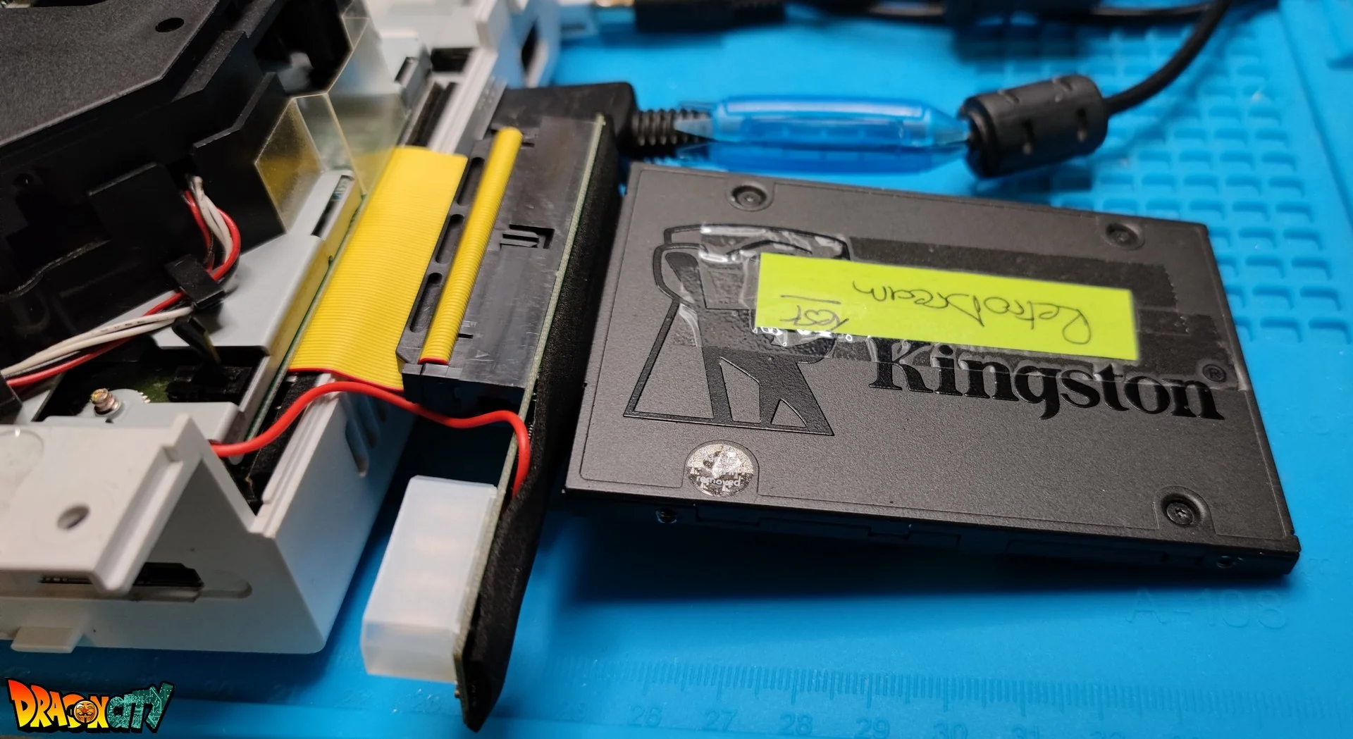 Dreamcast - GDROM GD-IDE "SATA" (Lentille OK + Condensateurs NEUFS) + CD Dreamshell "Boot" - Image 2