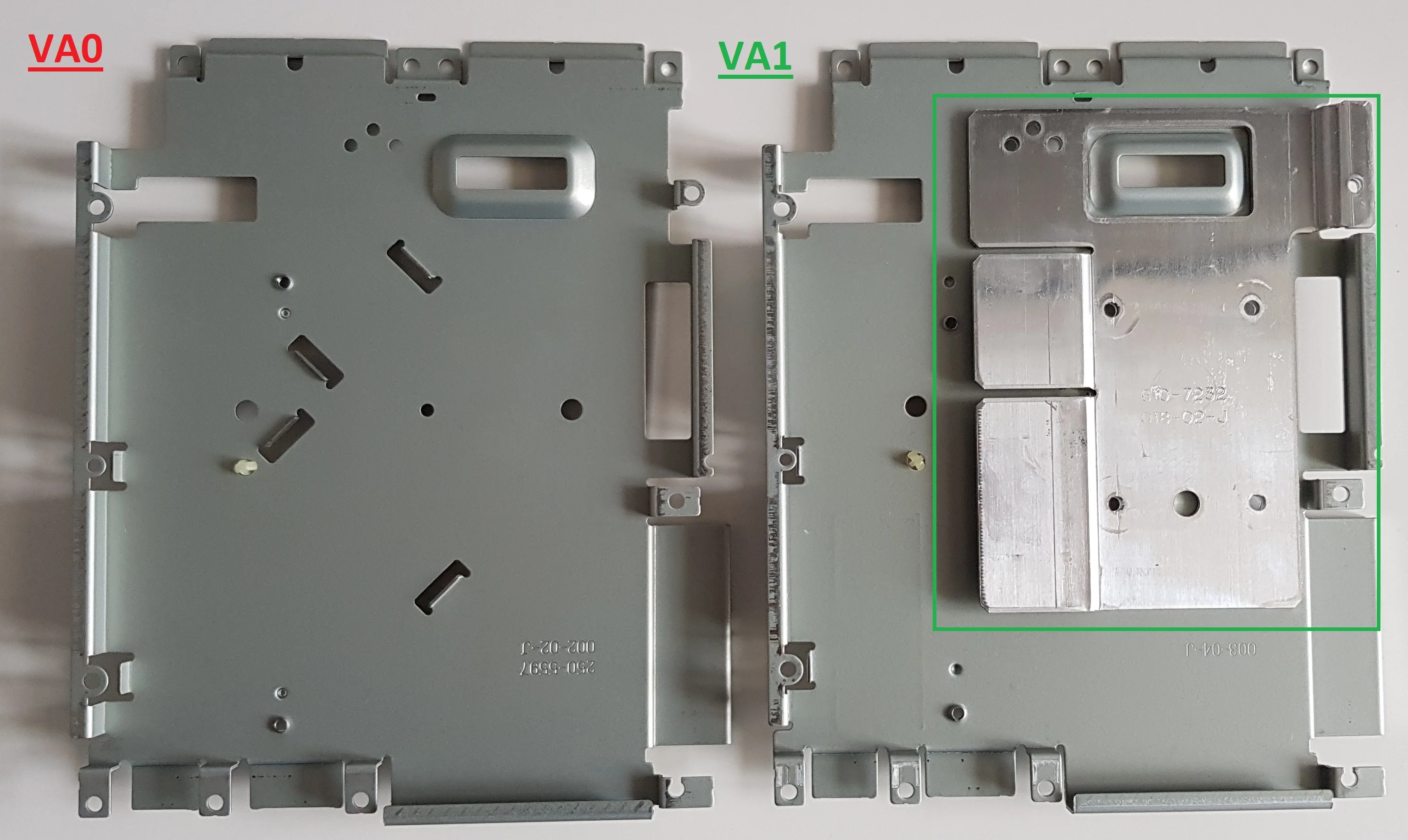Dreamcast - Plaque refroidissement VA0 / VA1 / VA2.1
