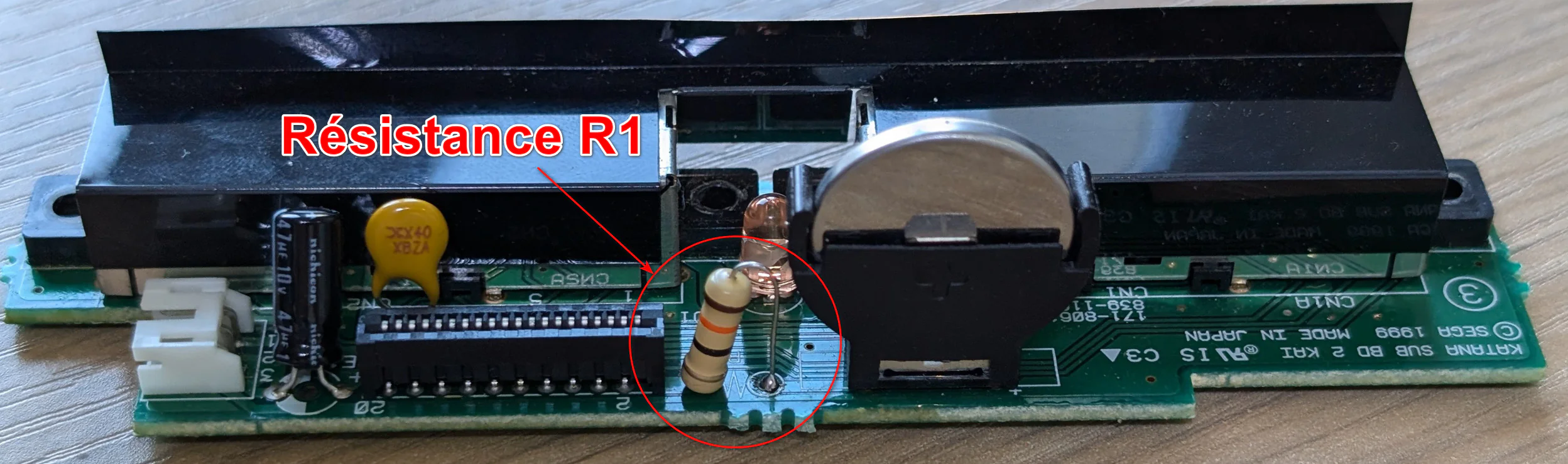 Dreamcast - Résistance R1 (13 Ohms) - Image 2