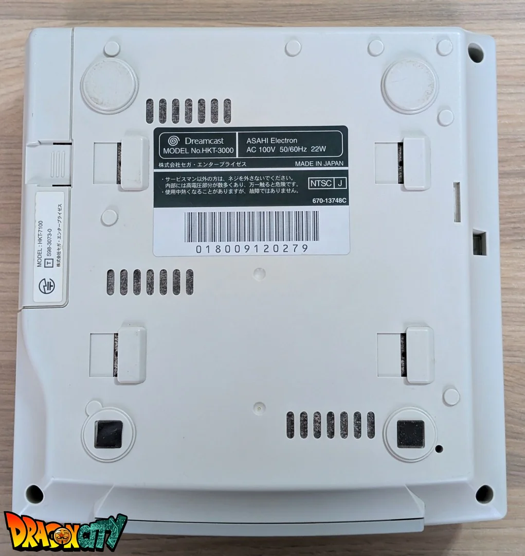 Dreamcast VA0 60Hz + Boßte + Bios Freezone + Patch 50Hz/60Hz Auto + Alimentation 220V + 1 Manette + Cùble Vidéo RGB + Cùble Alimentation + Serial Matching + Condensateurs GDROM changés (neuf) - Image 7