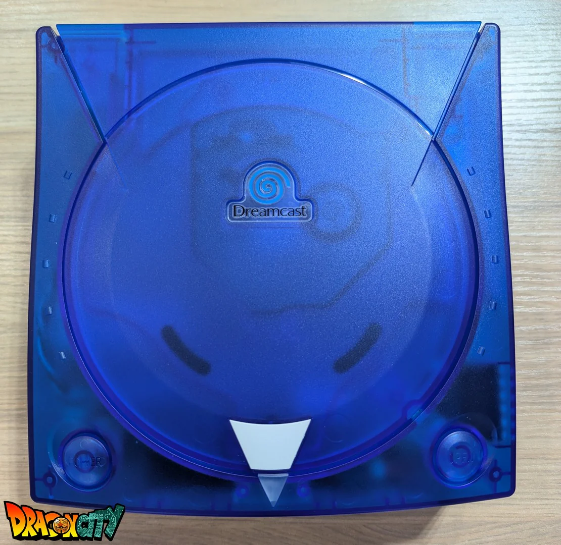 Dreamcast VA1 Freezone 60Hz + Coque Bleue Translucide (Neuve) + Alimentation Dc-Psu + GDEmu 5.20.5 + Kit 3D GDEmu Bleu Translucide + Pile Neuve + Polyfuse + Ventilateur Silencieux + Patch 50Hz/60Hz Auto - Image 2