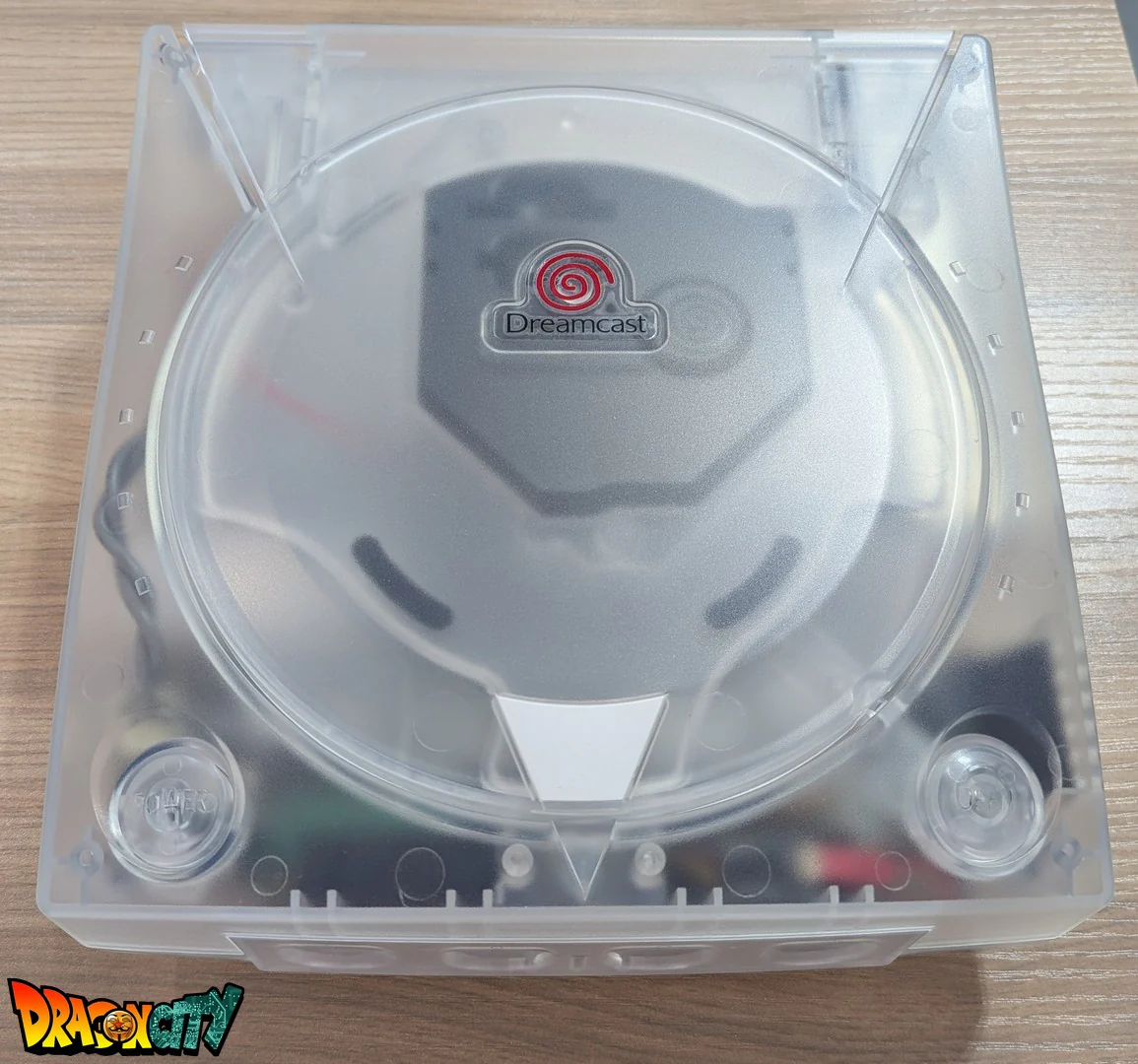 Dreamcast VA1 Freezone 60Hz + Coque Translucide Blanche (Neuve) + Alimentation Dc-Psu + GDEmu 5.20.5 + Kit 3D GDEmu Noir + Pile Neuve + Polyfuse + Ventilateur Silencieux + Patch 50Hz/60Hz Auto