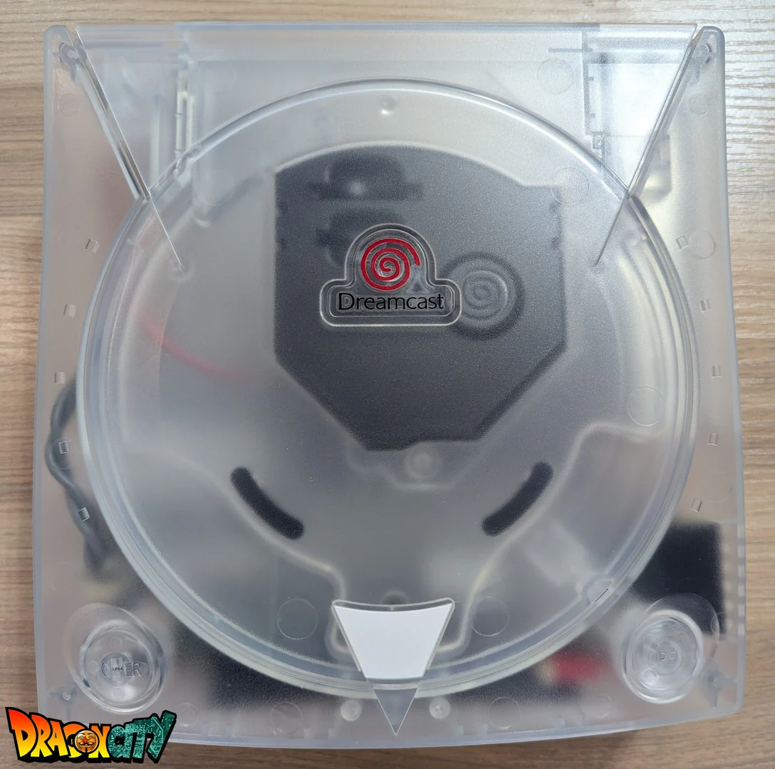 Dreamcast VA1 Freezone 60Hz + Coque Translucide Blanche (Neuve) + Alimentation Dc-Psu + GDEmu 5.20.5 + Kit 3D GDEmu Noir + Pile Neuve + Polyfuse + Ventilateur Silencieux + Patch 50Hz/60Hz Auto - Image 2