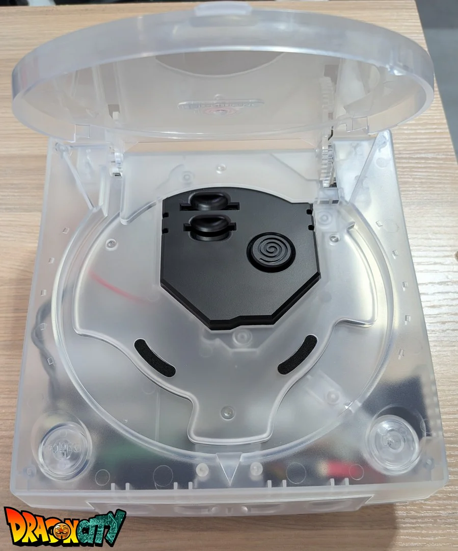 Dreamcast VA1 Freezone 60Hz + Coque Translucide Blanche (Neuve) + Alimentation Dc-Psu + GDEmu 5.20.5 + Kit 3D GDEmu Noir + Pile Neuve + Polyfuse + Ventilateur Silencieux + Patch 50Hz/60Hz Auto - Image 3