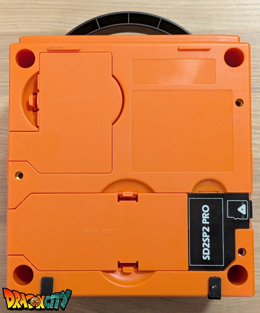 GameCube JAP 60Hz + Coque Orange (Neuve) + Picoboot + Cache lecteur 3D + Sandisk Swiss 512Go + SD2SP2 PRO V2 - Image 6
