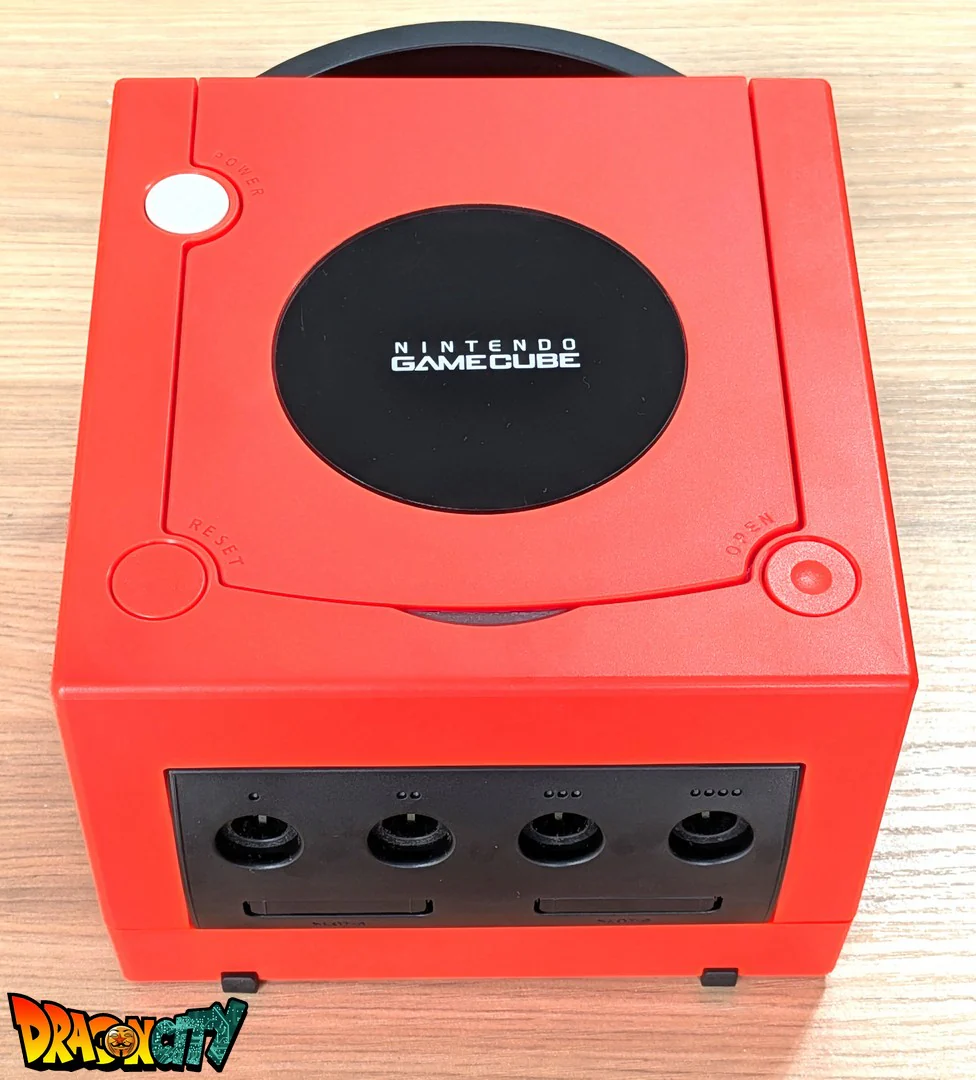 GameCube JAP 60Hz + Coque Rouge Corail (Neuve) + Picoboot + Cache lecteur 3D + Sandisk Swiss 512Go + SD2SP2 PRO V2 - Image 2