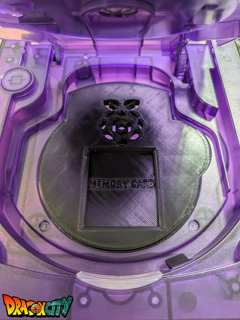 GameCube JAP 60Hz + Coque Translucide Violette (Neuve) + Picoboot + Cache lecteur 3D + Sandisk Swiss 512Go + SD2SP2 PRO V2 - Image 2