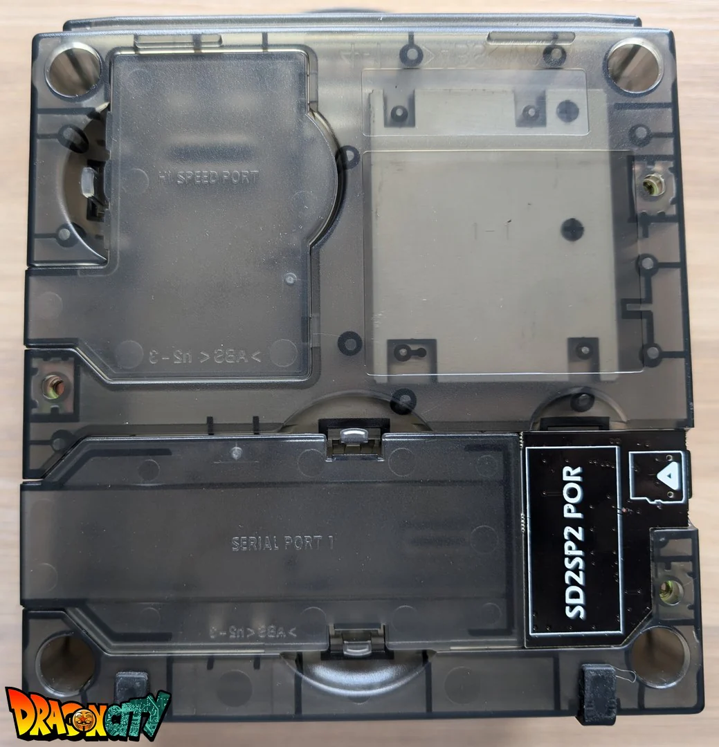 GameCube JAP 60Hz Freezone + Coque NOIRE Translucide NEUVE + Puce Xeno-GC + Picoboot + Sandisk Swiss 64Go + SD2SP2 POR TF - Image 7