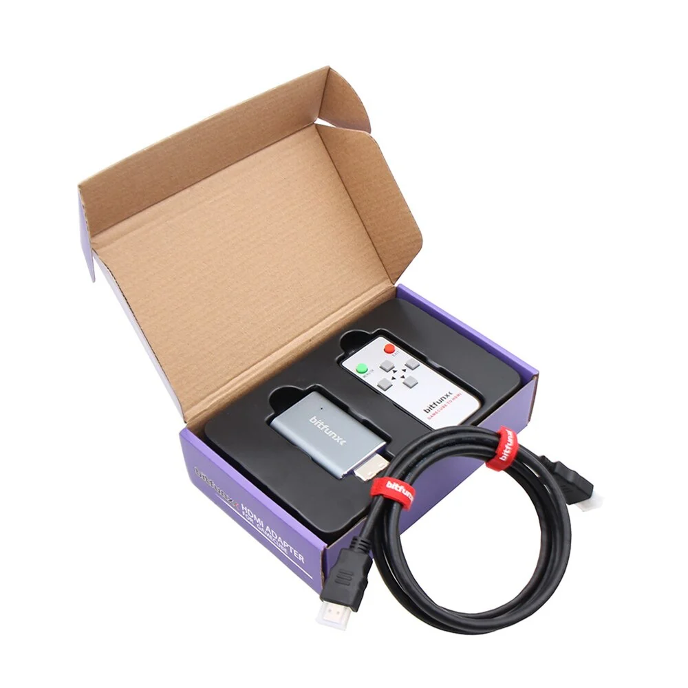 GameCube - Mini Adaptateur HDMI GCPlug + Cùble HDMI + Télécommande (votre GameCube en HD !) - Image 3