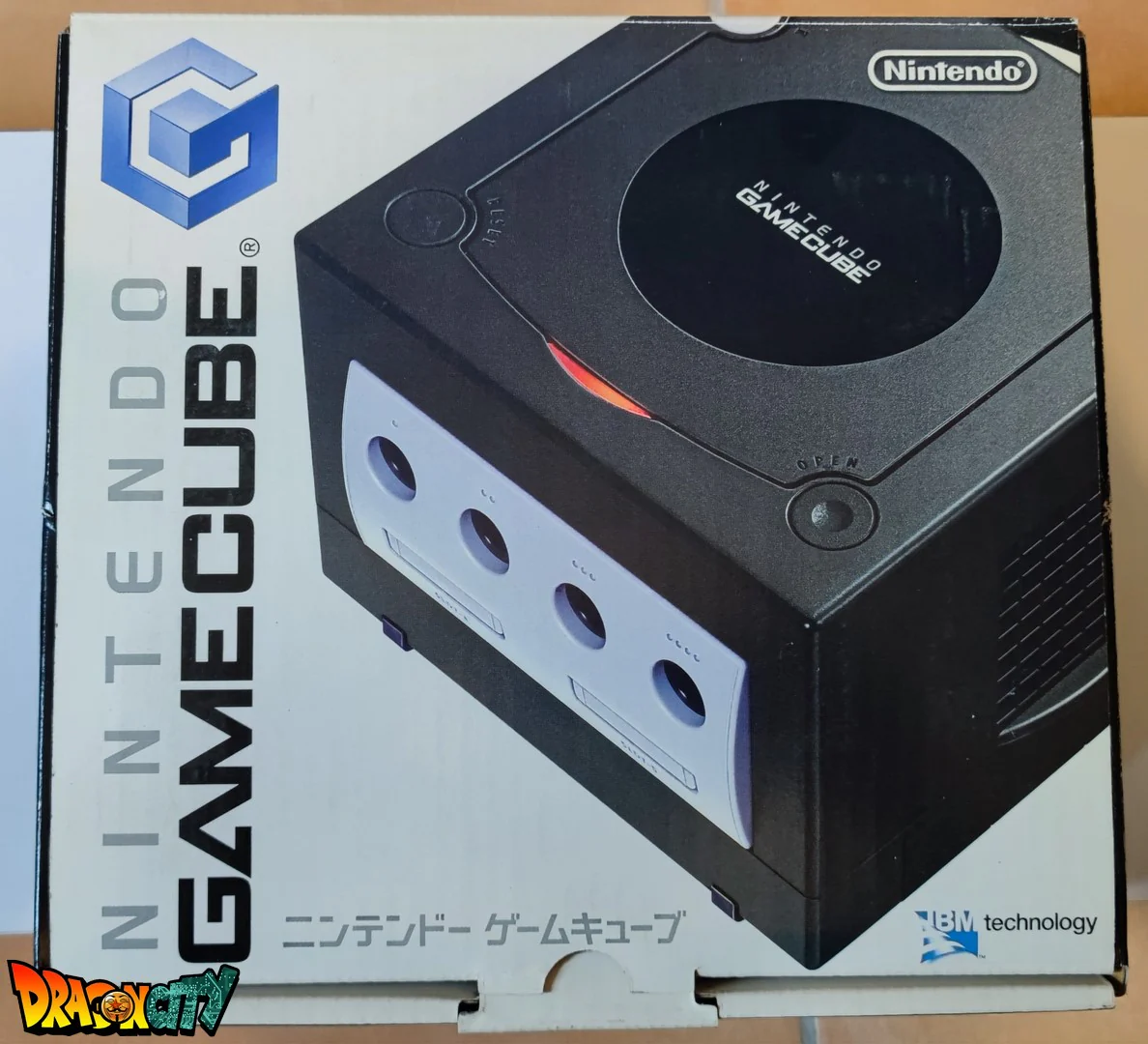 GameCube Noir JAP 60Hz Freezone + Boîte + 1 Manette Filaire "Neuve" + Alimentation 110V + Câble Vidéo + DVD Swiss - Image 3