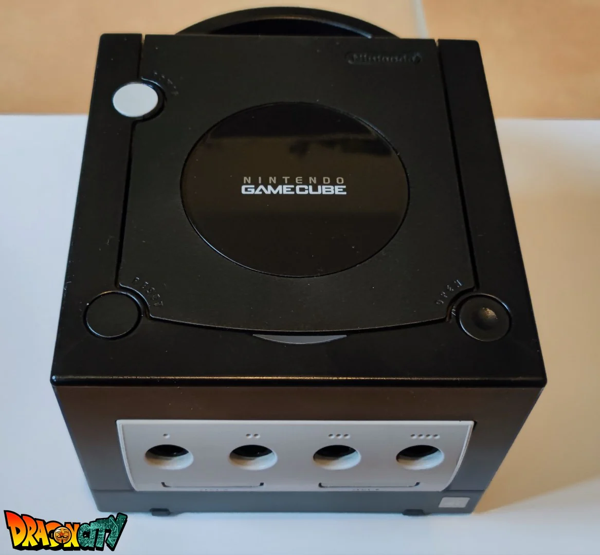 GameCube Noir JAP 60Hz Freezone + Boîte + 1 Manette Filaire "Neuve" + Alimentation 110V + Câble Vidéo + DVD Swiss - Image 5