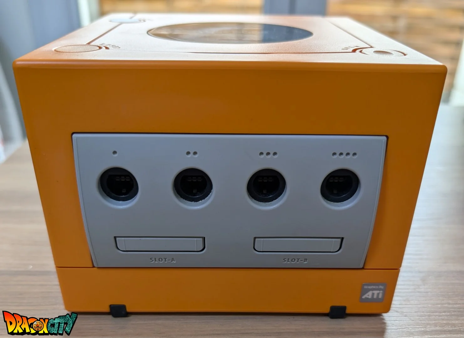 GameCube Orange JAP 60Hz Freezone + Boîte + 1 Manette Sans Fil + Alimentation 110V + Câble Vidéo + Puce Xeno-GC + Picoboot + Sandisk Swiss 64Go + SD2SP2 POR TF - Image 5