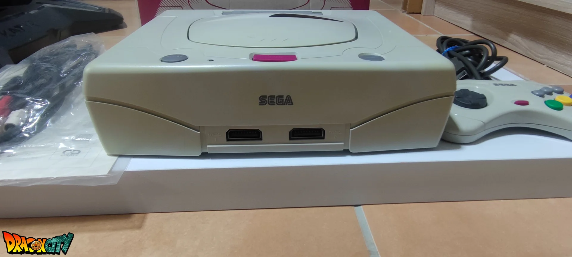 Saturn JAP Blanche 60Hz + Boîte + Bios Freezone + Alimentation SAT-Psu + Mémoire FRAM + Serial Matching - Image 3