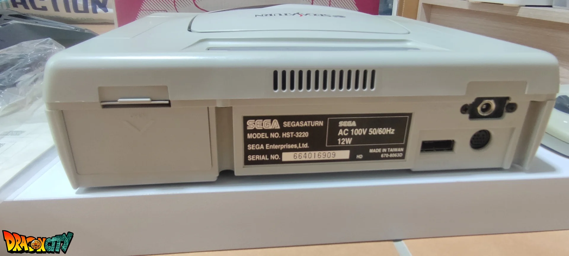 Saturn JAP Blanche 60Hz + Boîte + Bios Freezone + Alimentation SAT-Psu + Mémoire FRAM + Serial Matching - Image 4
