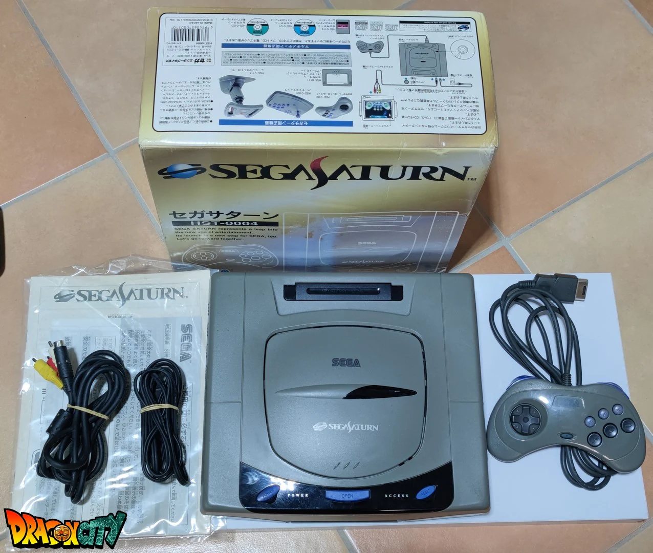 Saturn JAP Grise 60Hz + Boîte + Bios Freezone + Alimentation SAT-Psu + Mémoire FRAM + Serial Matching - Image 2