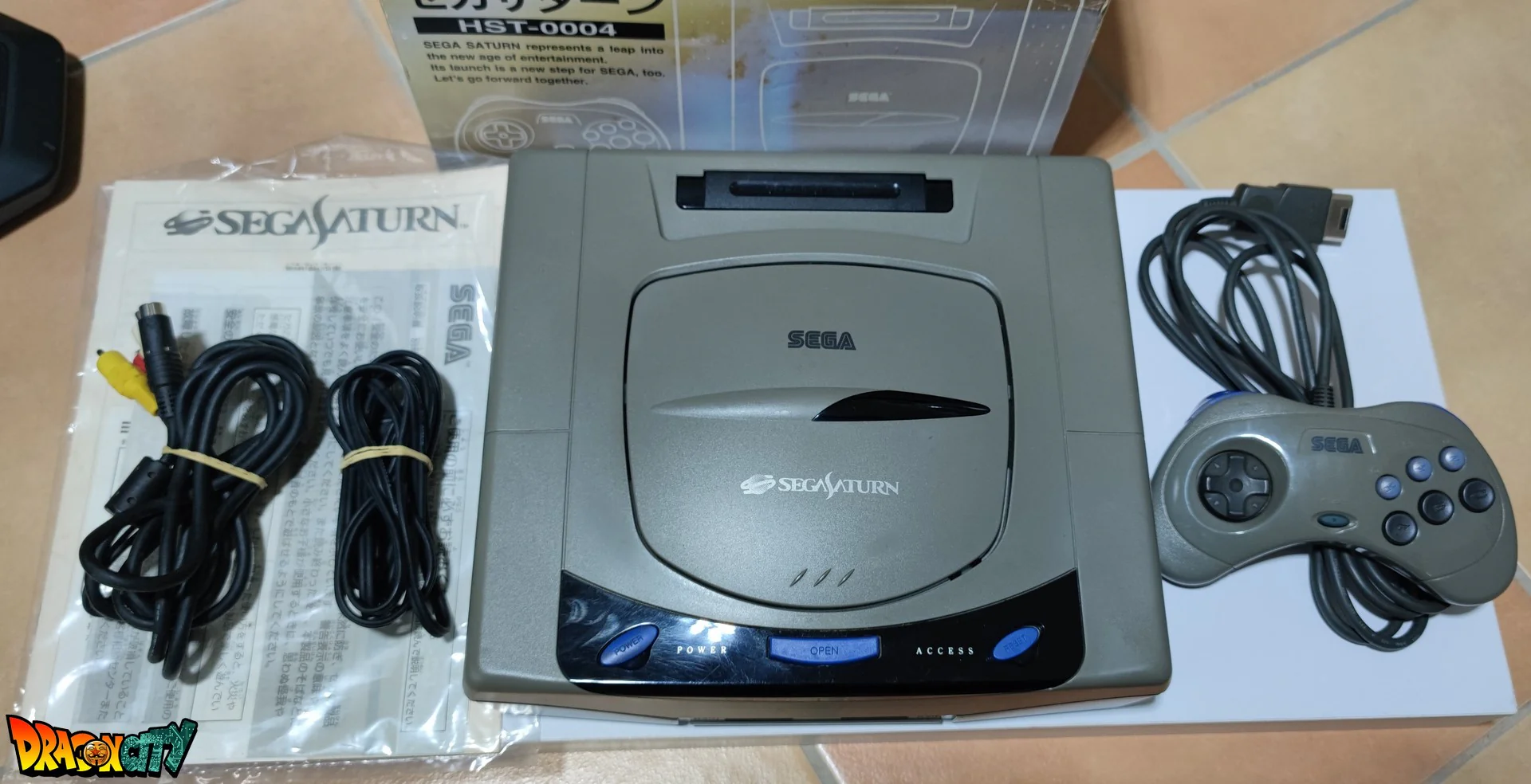 Saturn JAP Grise 60Hz + Boîte + Bios Freezone + Alimentation SAT-Psu + Mémoire FRAM + Serial Matching - Image 3