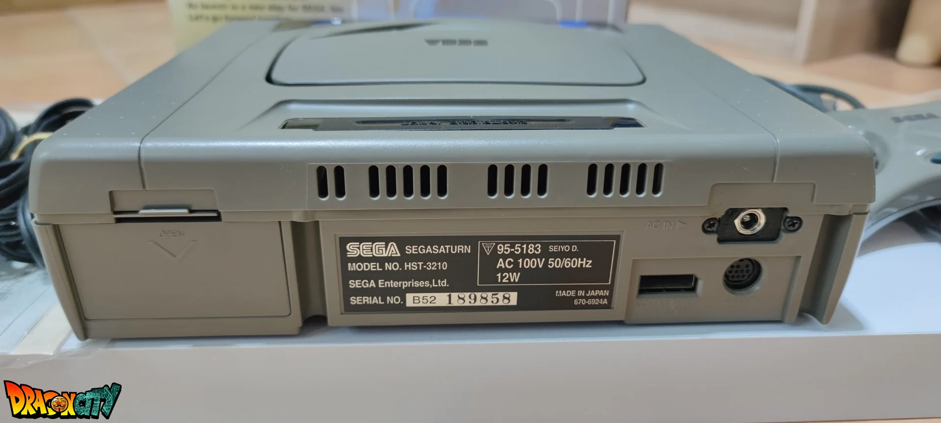 Saturn JAP Grise 60Hz + Boîte + Bios Freezone + Alimentation SAT-Psu + Mémoire FRAM + Serial Matching - Image 5