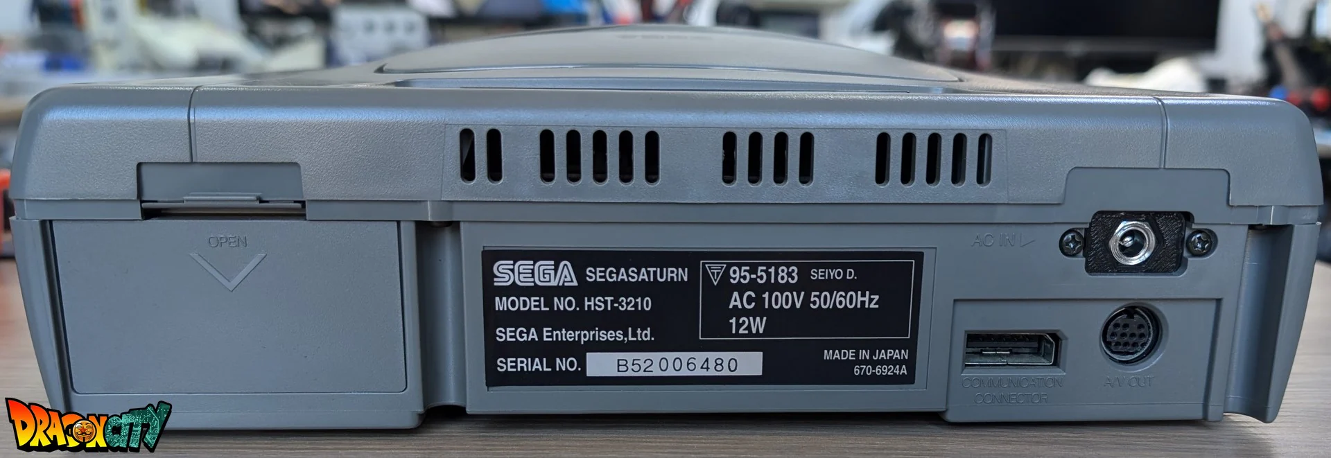 Saturn JAP Grise 60Hz + Boîte + Alimentation SAT-Psu + Bios Freezone + Mémoire FRAM + Câble RGB - Image 3