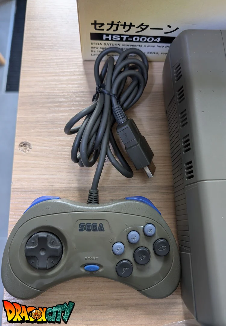 Saturn JAP Grise 60Hz + Boîte + Bios Freezone + Alimentation SAT-Psu + Mémoire FRAM + Câble RGB + Serial Matching - Image 3