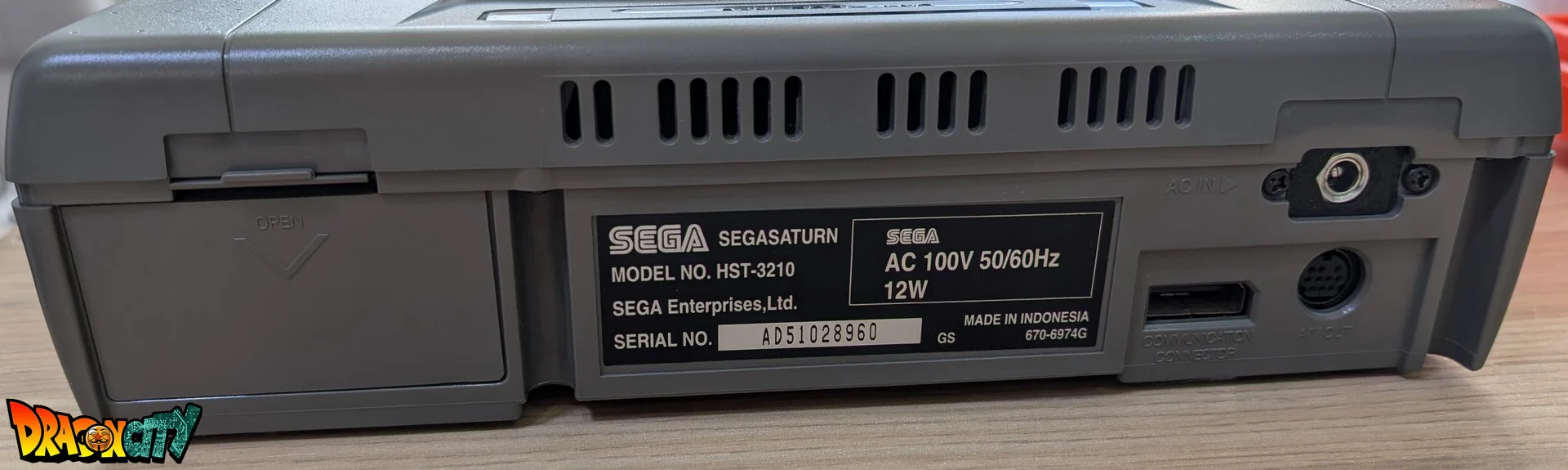 Saturn JAP Grise 60Hz + Boîte + Bios Freezone + Alimentation SAT-Psu + Mémoire FRAM + Câble RGB + Serial Matching - Image 7