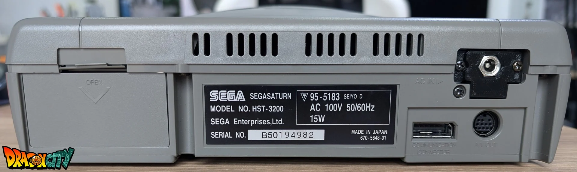 Saturn JAP Grise 60Hz + Boîte + Cartouche Pseudo Saturn KAI + Alimentation SAT-Psu + Mémoire FRAM + Câble RGB - Image 6
