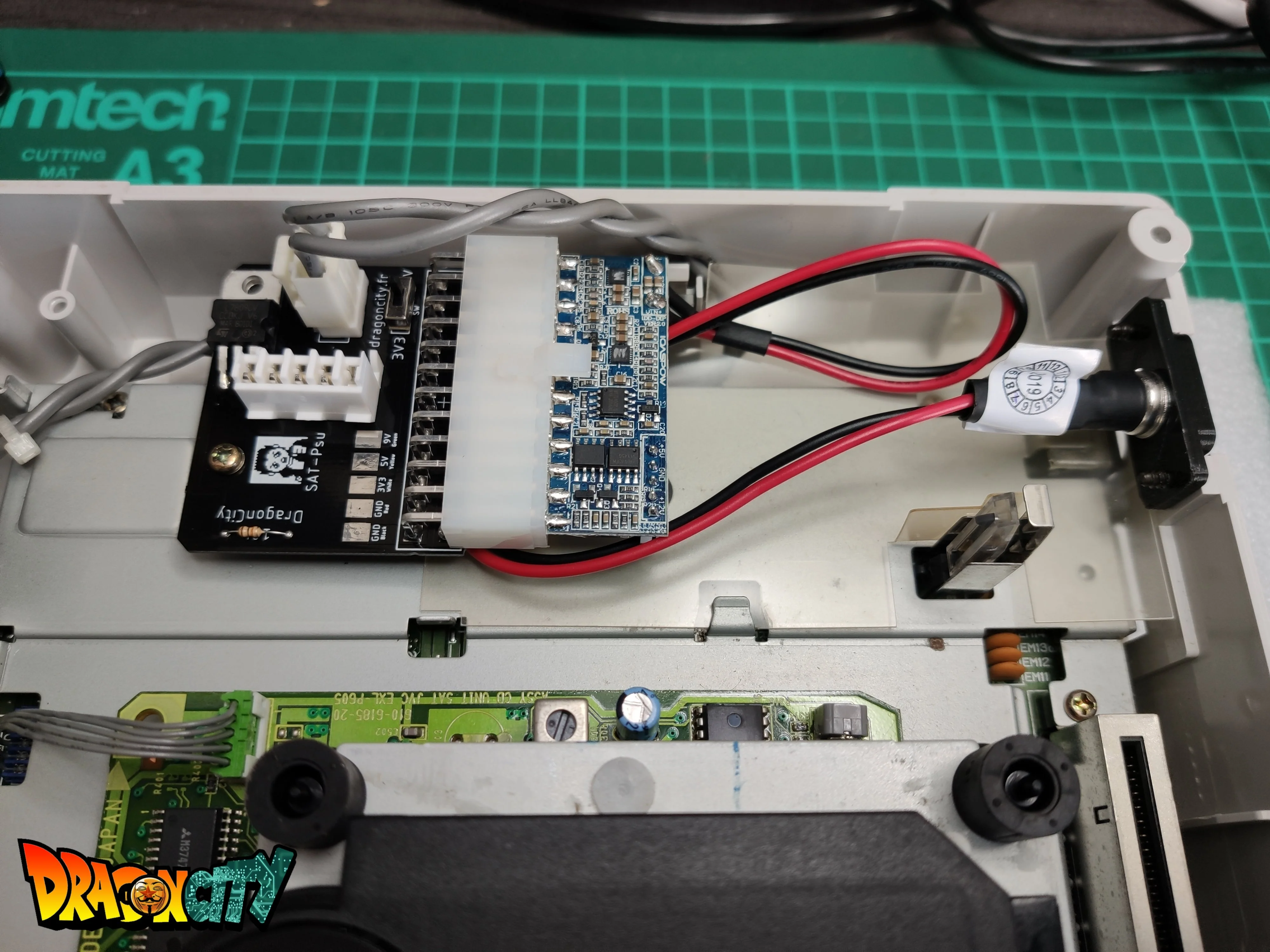 Saturn JAP 60Hz + Alim SAT-Psu + Bios Freezone + Mémoire FRAM + Switchless 50/60hz - Image 8