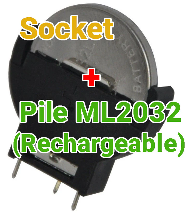 Socket + Pile (Rechargeable) « Dreamcast » / « MegaCD 1&2 » - Image 3