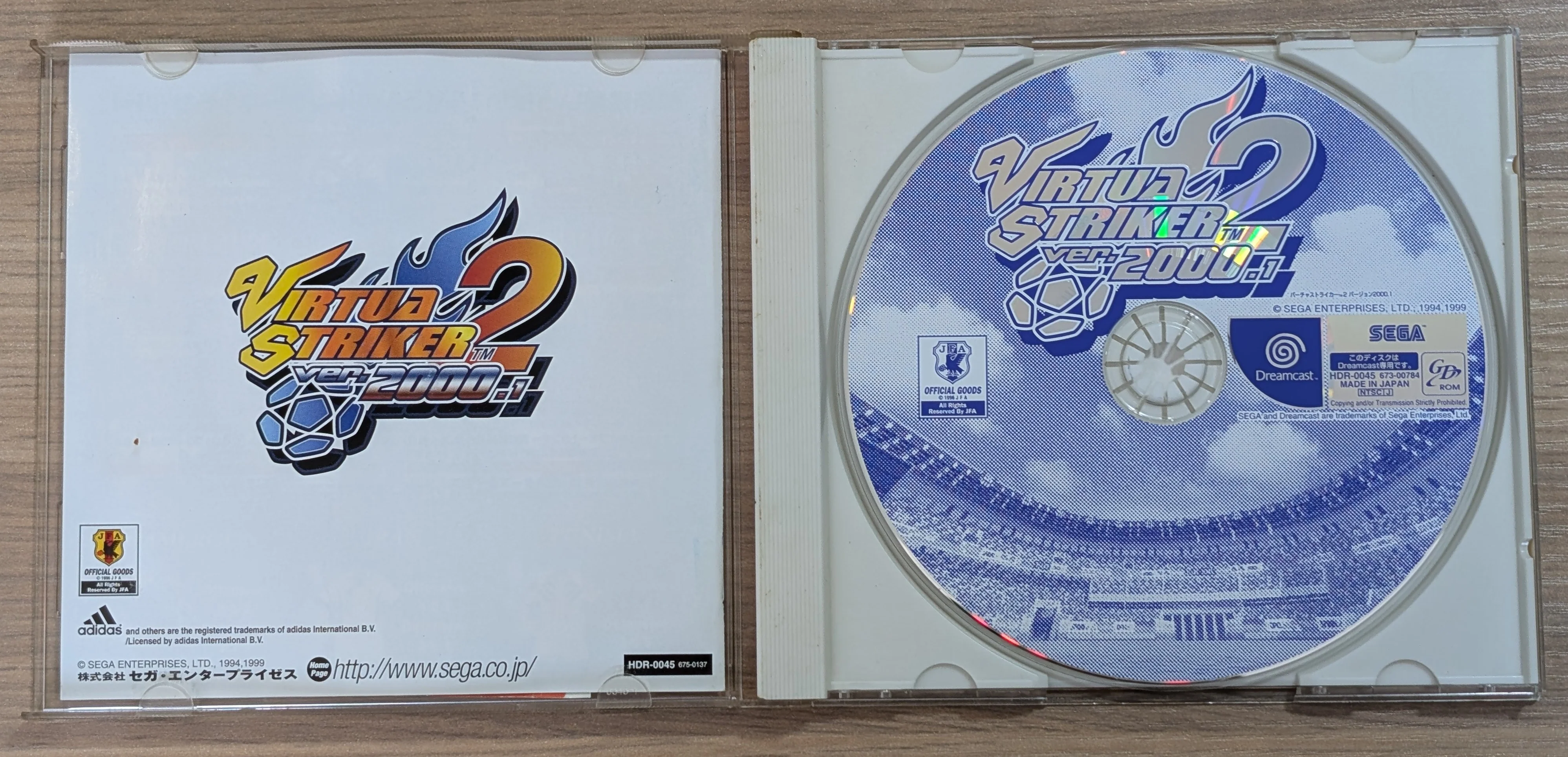 Virtua Striker 2 ver. 2000.1 - Dreamcast (Japonais) - Image 3
