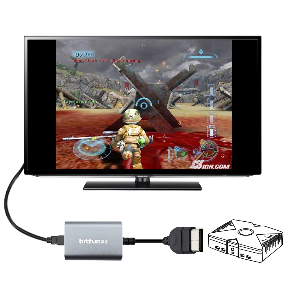 Xbox 1 - Adaptateur HDMI + Câble HDMI - Image 3