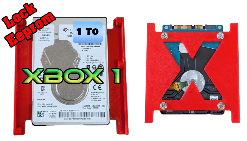 Xbox 1 - Disque Dur SATA avec votre Eeprom + Installation - Image 5