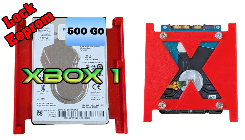 Xbox 1 - Disque Dur SATA avec votre Eeprom + Installation - Image 6