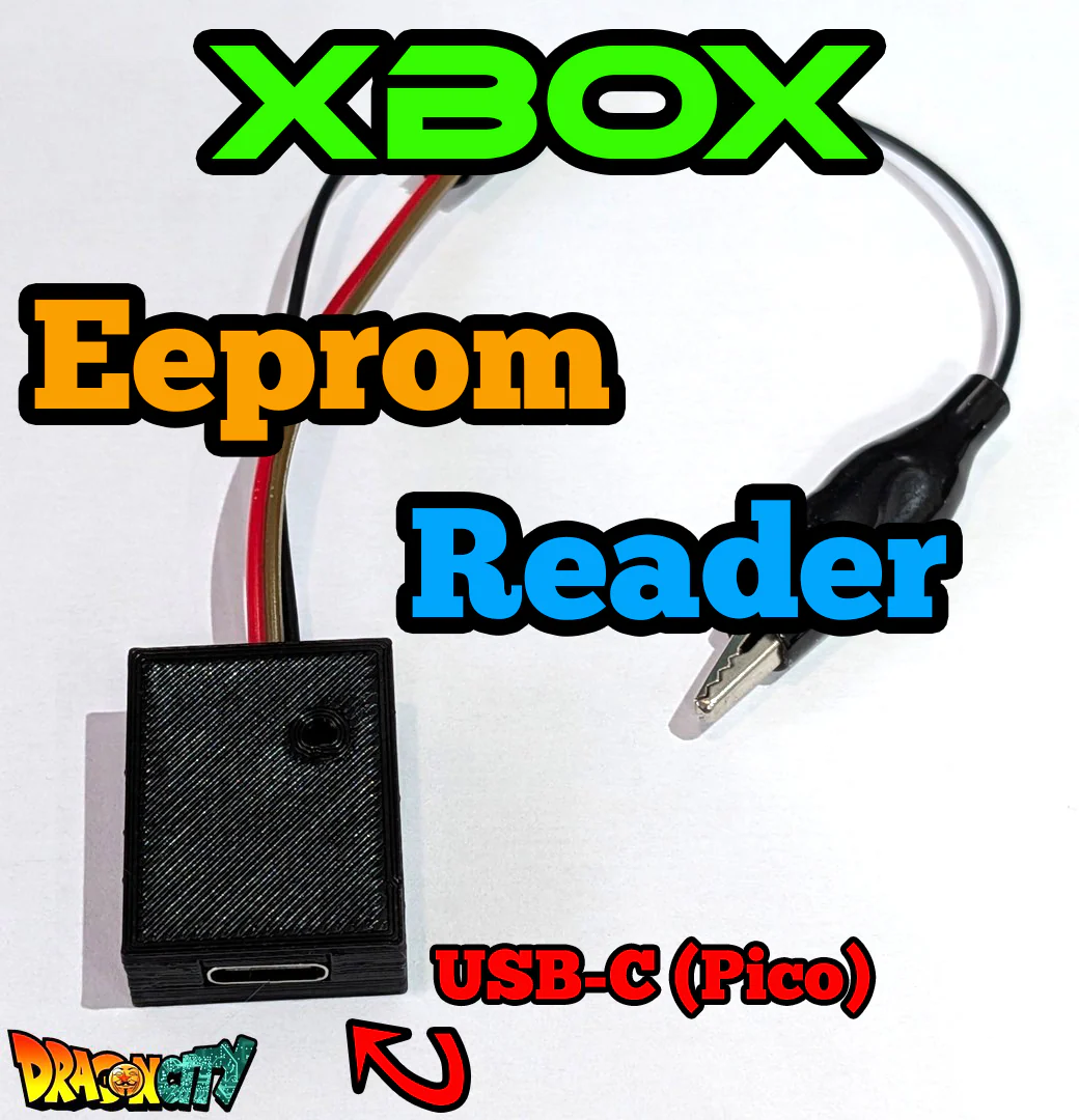 Xbox 1 - Eeprom Reader USB-C (Pico) Plug & Play